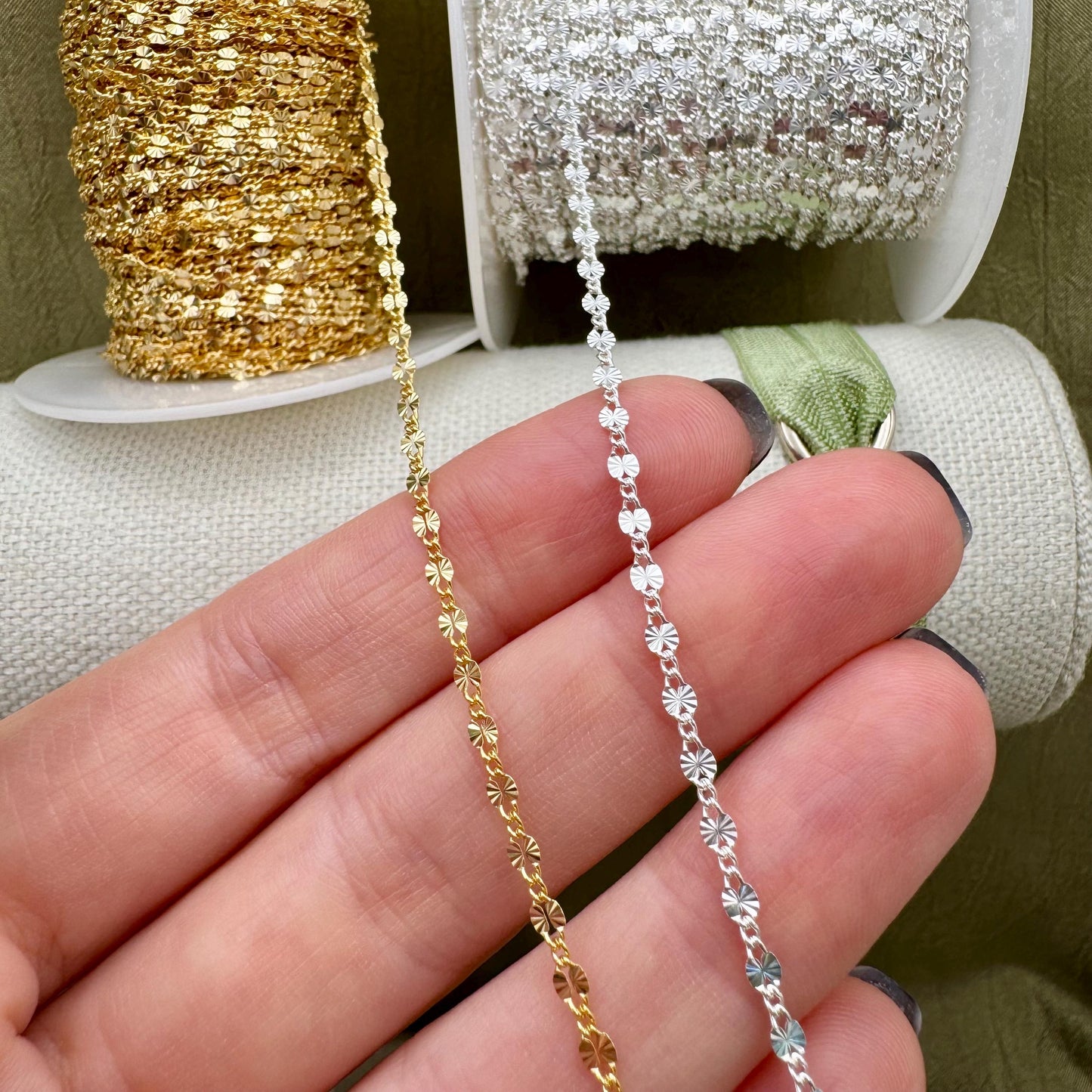 Twist Sunburst Chain 2.1mm - C21