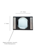Magnetic Magnifying Attachment for Permanent Jewelry Darkening Screen