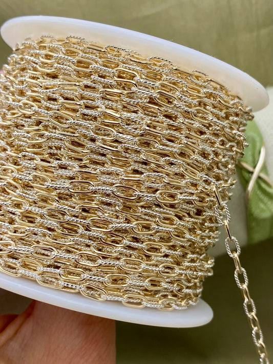 Mixed Metal Paperclip 3.15mm - C32