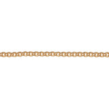 Double Link in Loop 2.5MM, 14/20 Gold Fill, Chain for Permanent Jewelry, "Double Helix"