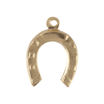 Horeshoe Charm, Gold-Filled 14k, for Permanent Jewelry