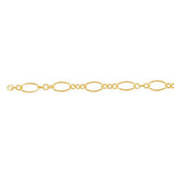 Aspen Permanent Jewelry Chain, Oval Design, Long and Small Links, Available in Gold Filled and Silver