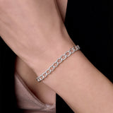 Elongated Twisted Curb Chain - 6MM | Sterling Silver