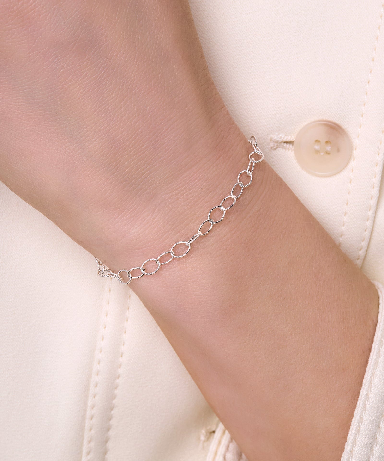Twisted Rolo Chain - 4.2MM | Sterling Silver
