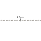 Love Chain - 2.6MM | Sterling Silver