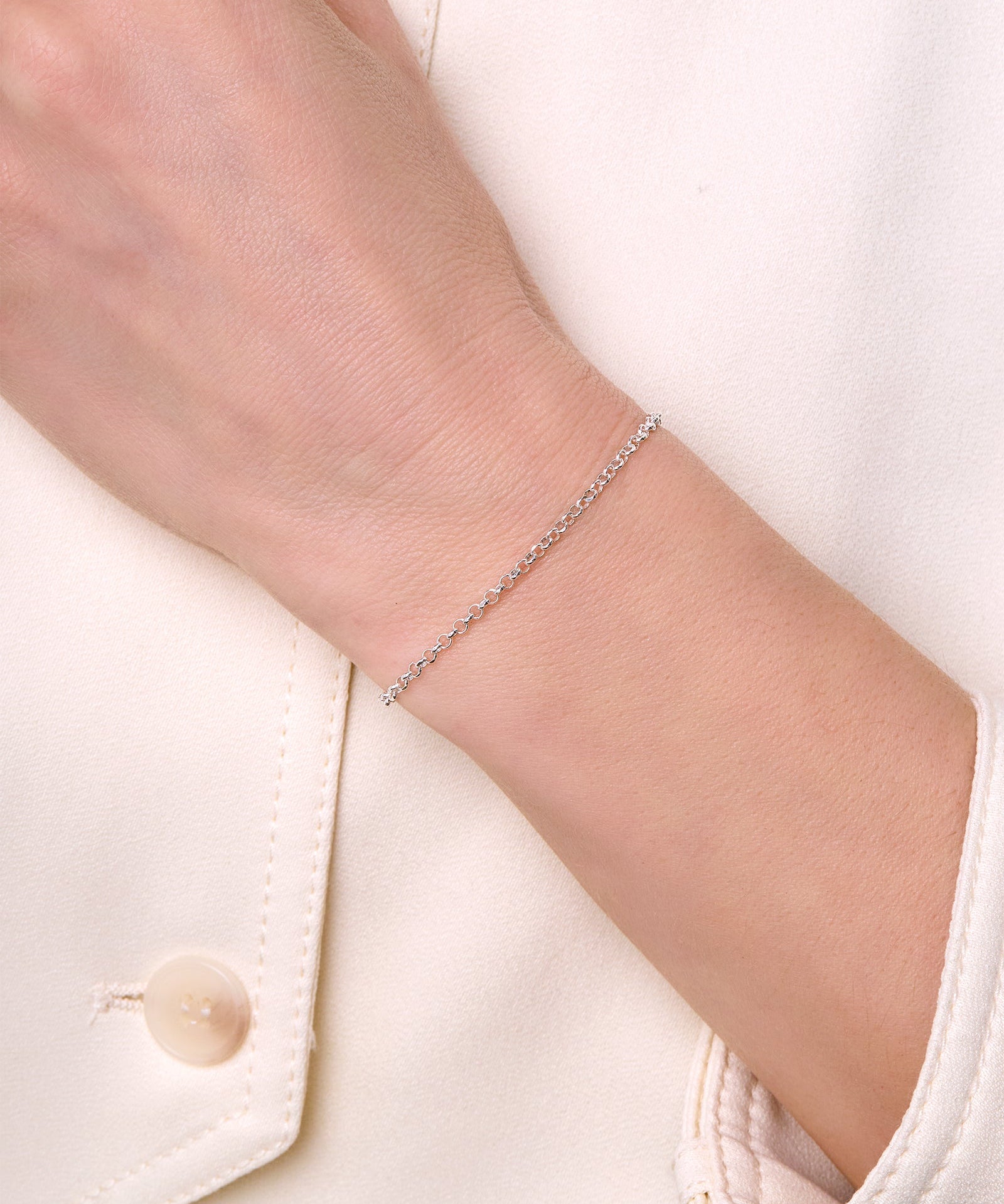 Diamond Cut Rolo Chain - 2.4MM | Sterling Silver