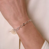 Round Wire Square Link Chain - 6.9MM | Sterling Silver