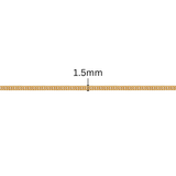 Double Curb Chain - 1.5MM | 14K Gold Filled