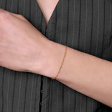 1+1 Figaro Rhombus Chain - 2.3MM | 14K Gold Filled