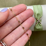 Smoky Espresso Enamel Chain - Sunburst - E28