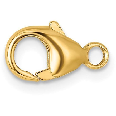 Lobster Claw, 14k Gold Filled Clasp for Permanent Jewelry, 9x5mm, YG