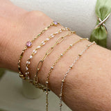 Mixed Metal Satellite Chain 1.35mm - C30