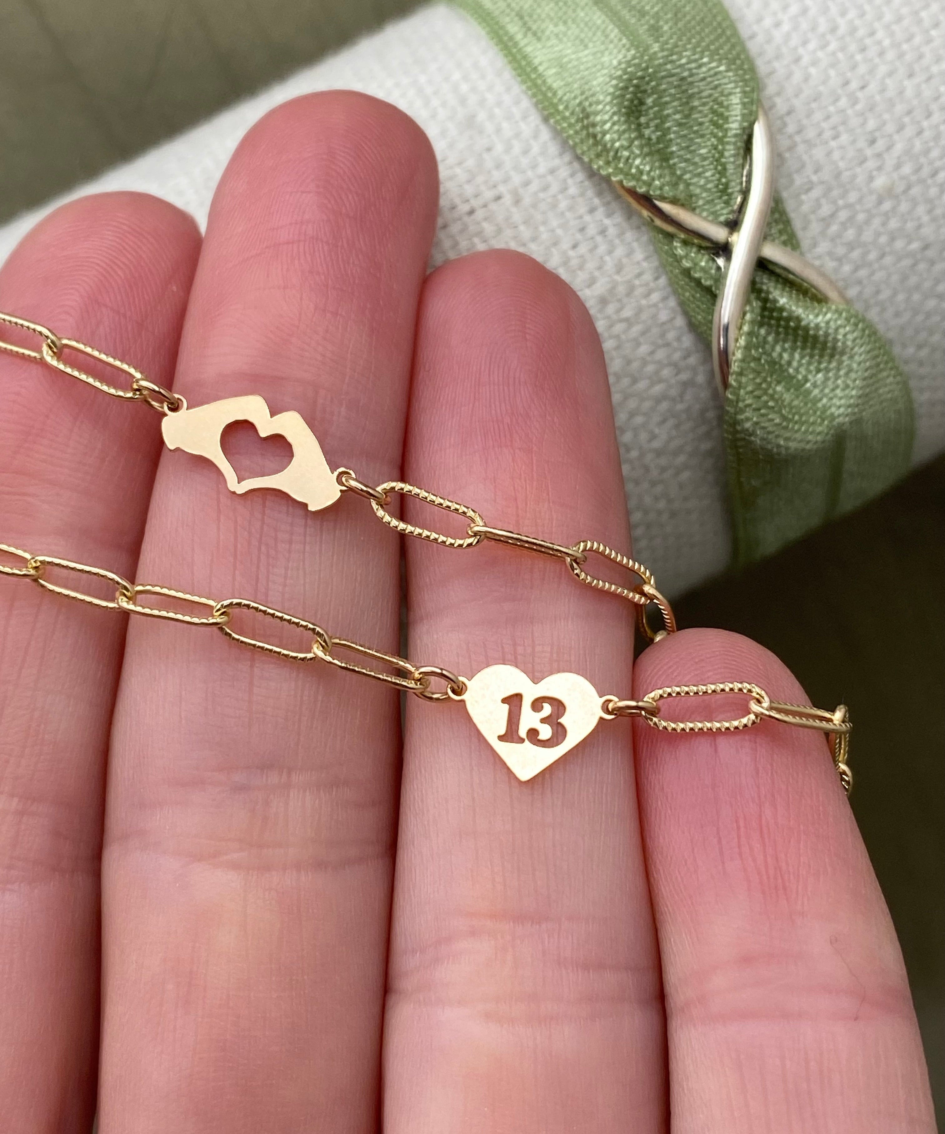 Heart Hands Connectors - 2 Pack - L39