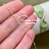 Mixed Metal Satellite Chain 1.35mm - C30