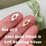 Heart Hands Connectors - 2 Pack - L39