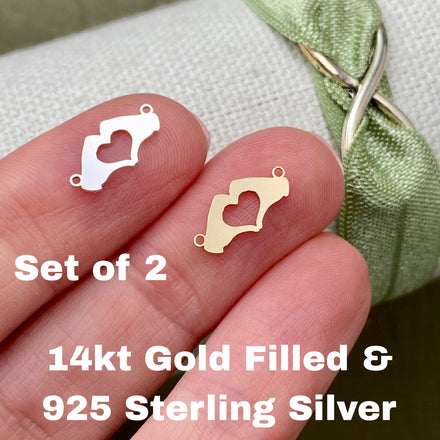 Heart Hands Connectors - 2 Pack - L39