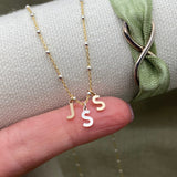 Letter CHARMS - Sterling Silver - F40S