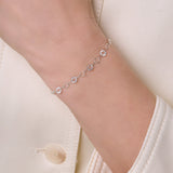 Sunburst Rolo Chain - 5MM | Sterling Silver