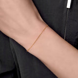 Flat Wire Rolo Chain - 1.4MM |  14K Gold Filled