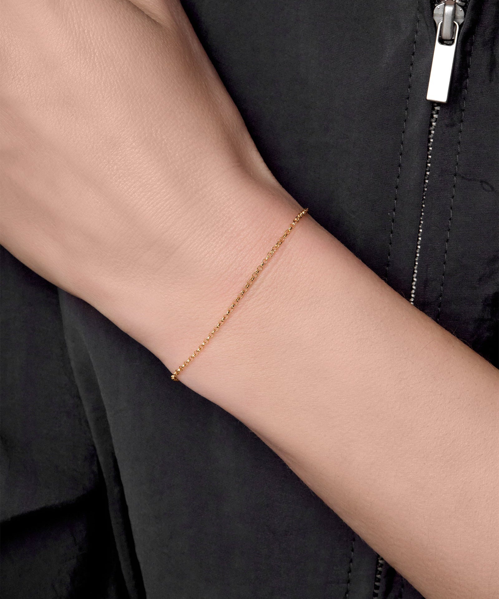 Flat Wire Rolo Chain - 1.4MM |  14K Gold Filled