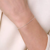 Twisted Figaro Chain - 1.6MM | Sterling Silver