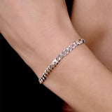 Ultra Flat Curb Chain - 5MM | Sterling Silver