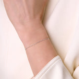 Figaro Rhombus 3+1 Chain - 2MM | Sterling Silver