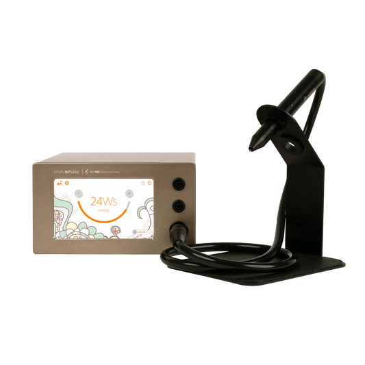 Orion mPulse® Permanent Jewelry Welder™ with a Black Stylus