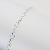 Stella Permanent Jewelry Chain, Star Design, Alternating Oval Links, Available in Gold Filled and Sterling Silver
