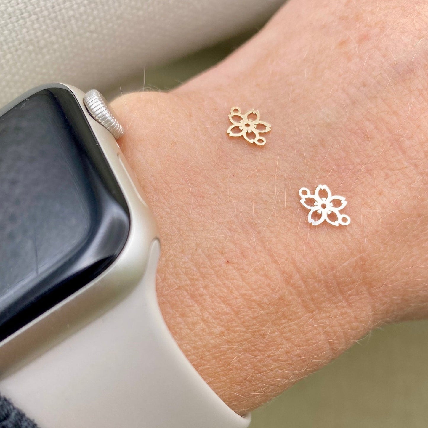 Cherry Blossom Connector - 2 Pack - L6