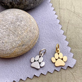 Paw Charm (flat paw) - 2 Pack - F30