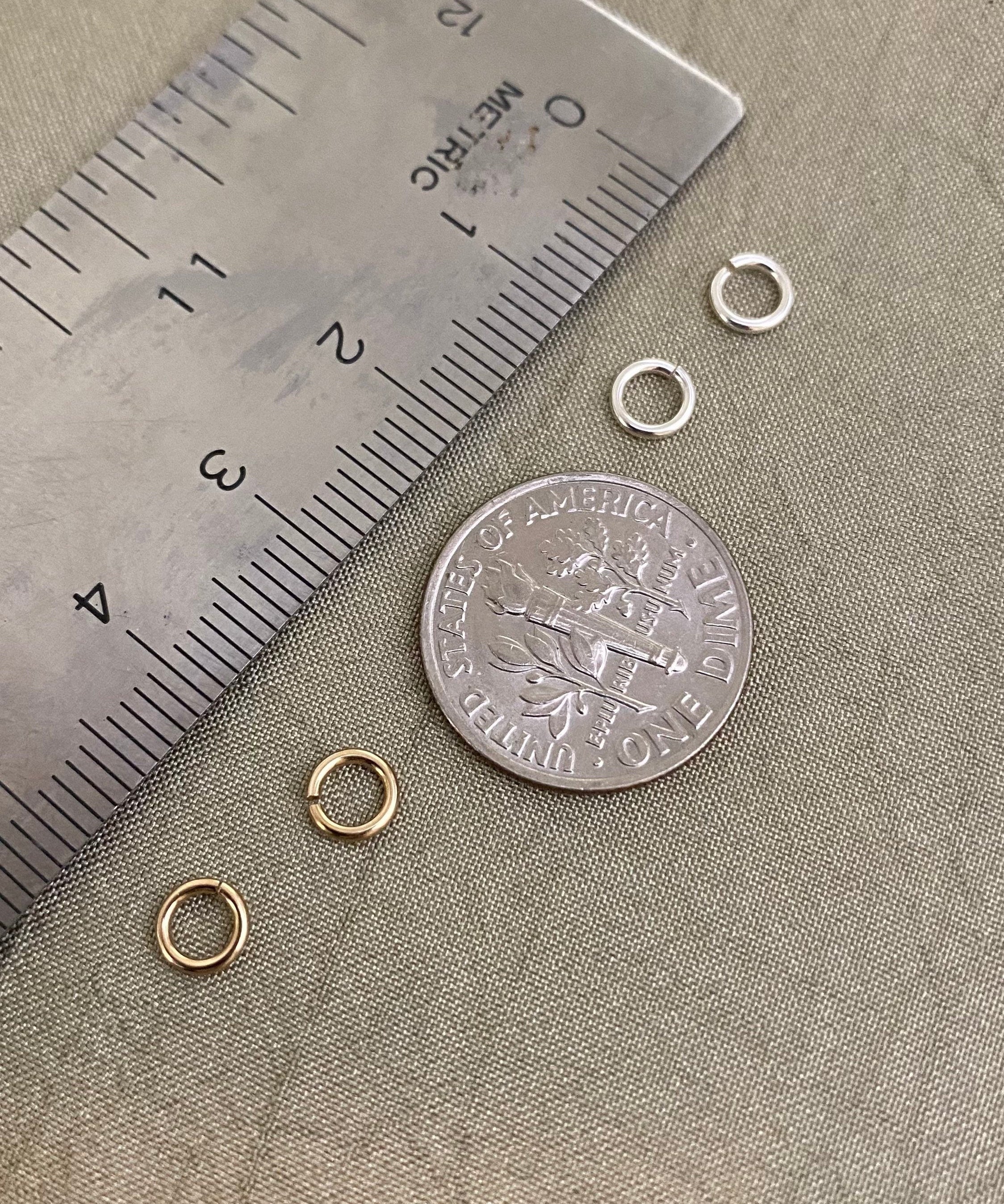 20 gauge 4.8mm Jumprings - J8