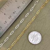 Paperclip Chain 2.5x6.5mm - C15