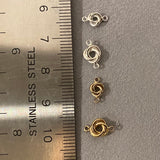 Love Knot Connectors 5mm 6mm - 2 Pack - F14 F15