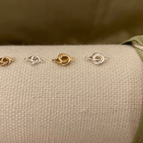 Love Knot Connectors 5mm 6mm - 2 Pack - F14 F15