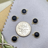 Onyx Black Charm 6mm - 2 Pack - B27