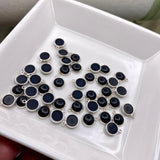 Onyx Black Charm 6mm - 2 Pack - B27