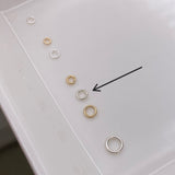 22 gauge 3.2mm Jumprings - J6