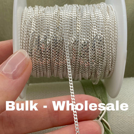 Flat Curb Chain 2mm - C4