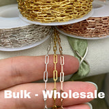 Paperclip Chain 2.5x6.5mm - C15