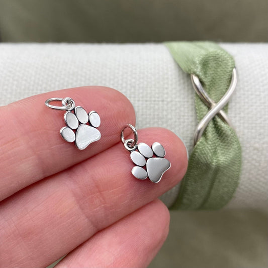 Paw Charm (flat paw) - 2 Pack - F30