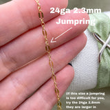 Dapped Cable Chain 2.3mm - C10