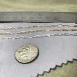 Little Paperclip Chain 1.7x4.7mm - C9