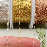 Little Paperclip Chain 1.7x4.7mm - C9