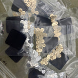 Round Letter Connectors 6mm - 14kt Gold Filled - L33G