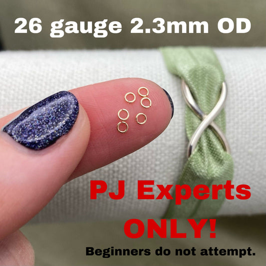 26 gauge 2.3mm Jumprings - J1