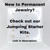 26 gauge 2.3mm Jumprings - J1