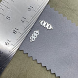 Angel Number Connectors - Sterling Silver - L34S