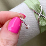 Dumbbell Charm - F19