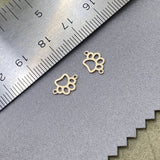 Paw Print Connectors (stencil) - 2 Pack - L10